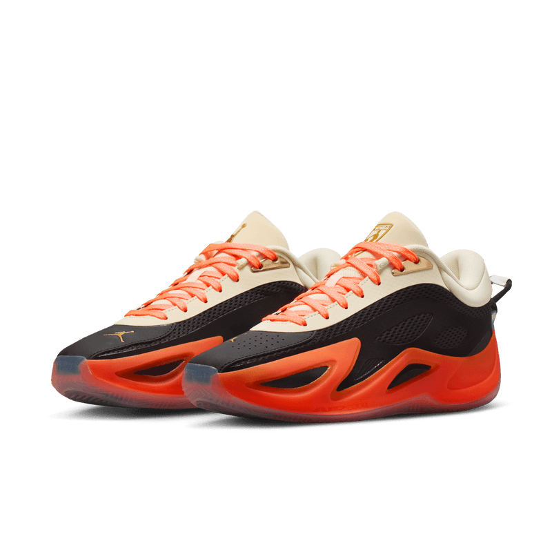 Jordan Heir Series 2 "Birds of Paradise" Basketball Shoes 'Black/Coconut/Orange'