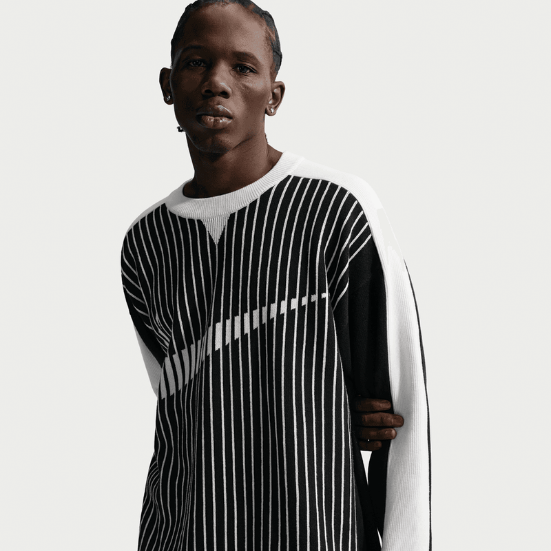 Nike Sportswear Club Men's Jersey Sweater 'Black/Sail'