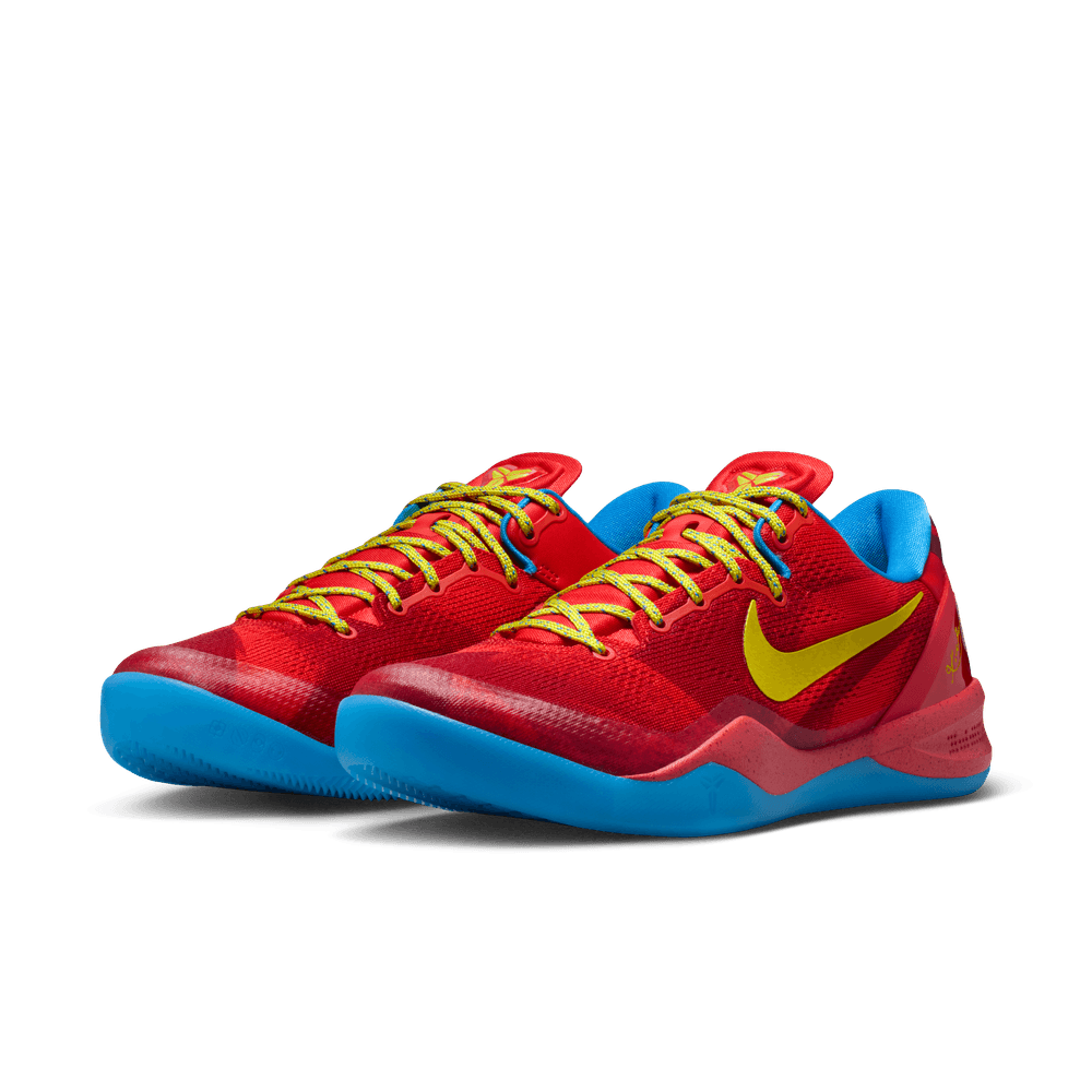 Kobe VIII Protro Basketball Shoes 'Crimson/Citron/Blue'