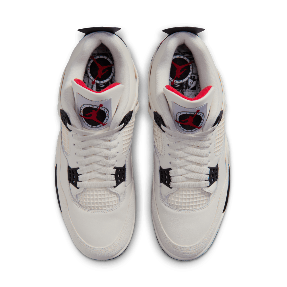 Air Jordan 4 Retro "Flight Club" Men's Shoes 'Sail/Black/Red'