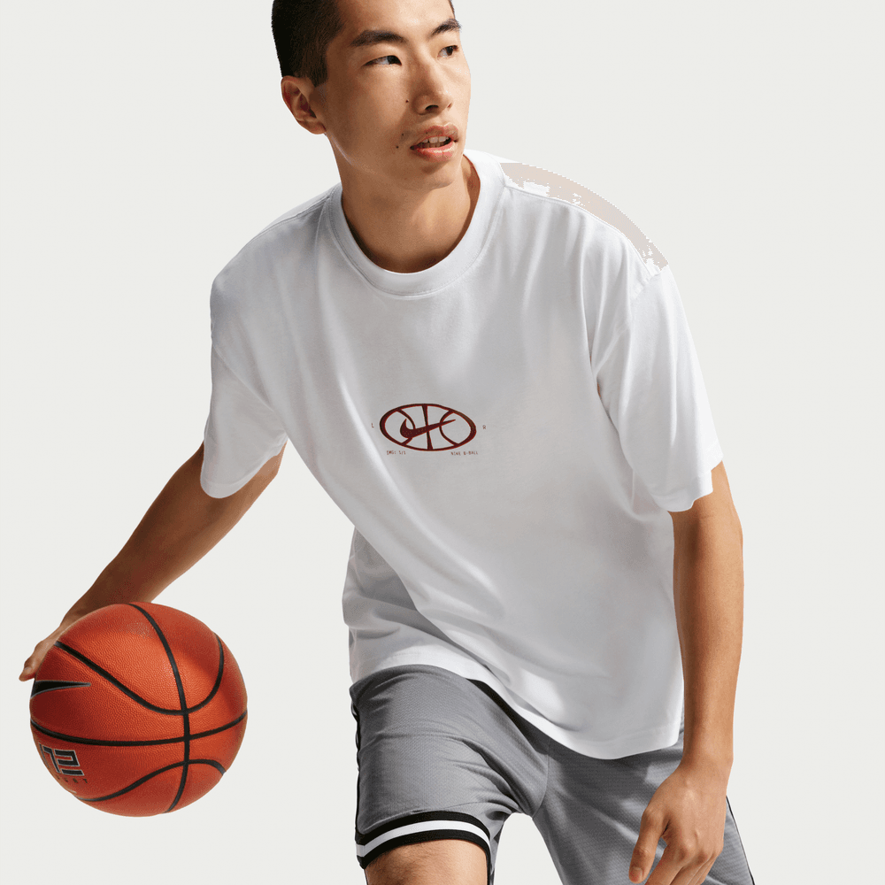 Nike Men's Basketball T-Shirt Summit Brain 'White'