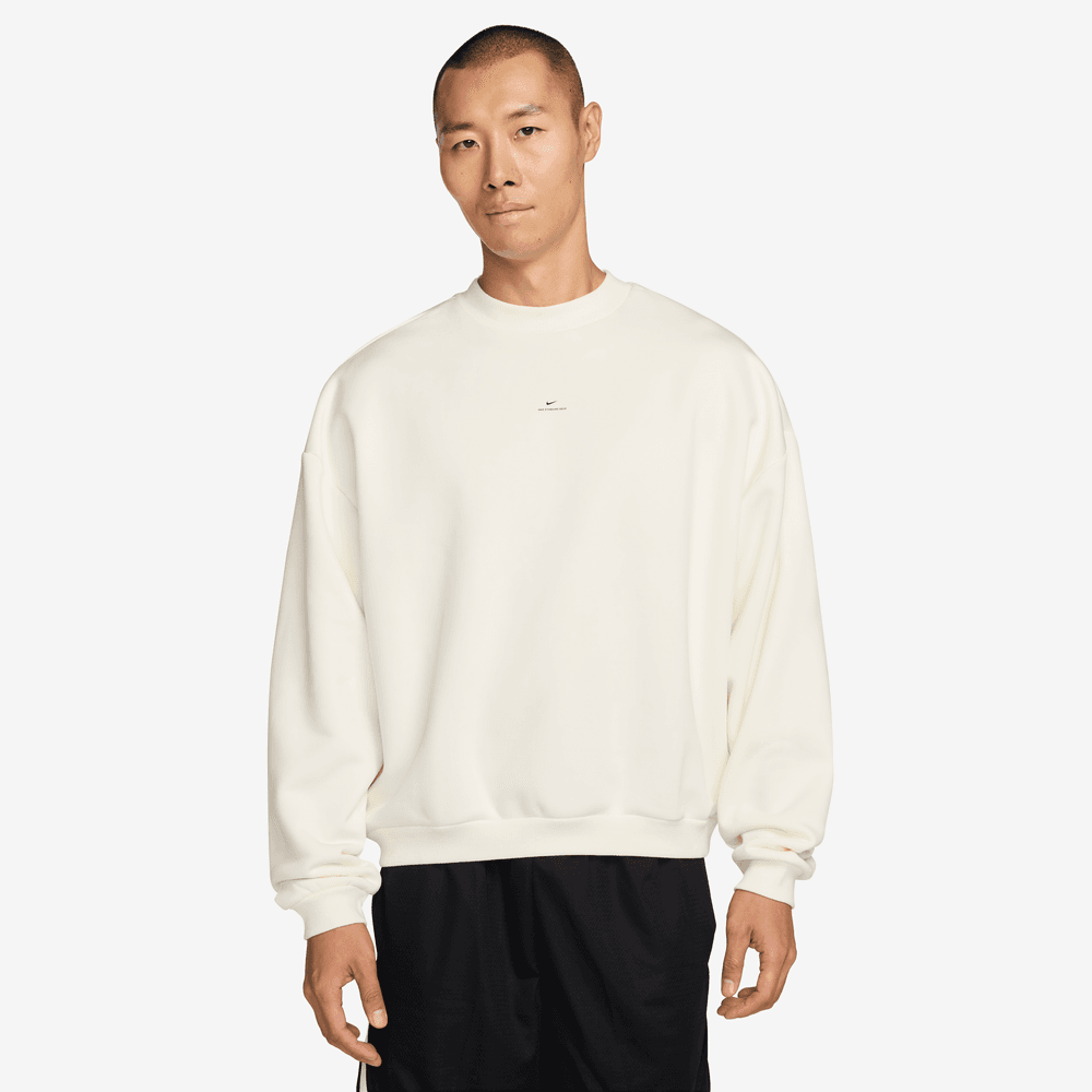 Nike Standard Issue Men's Therma-FIT Basketball Crew 'Sail/Black'