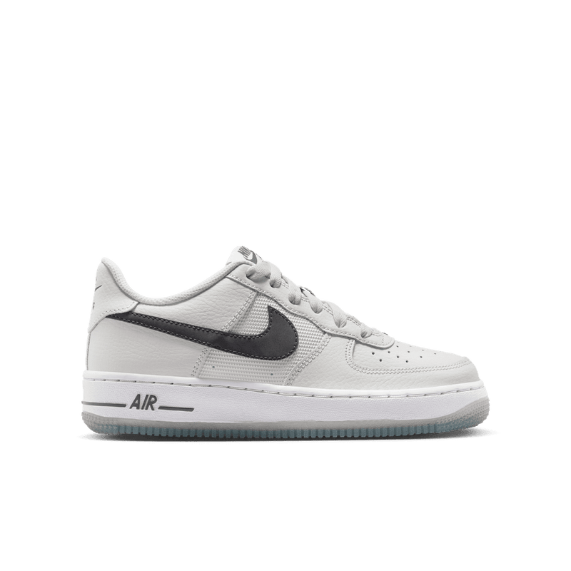 Nike Air Force 1 Big Kids' Shoes (GS) 'Photon Dust/Silver'
