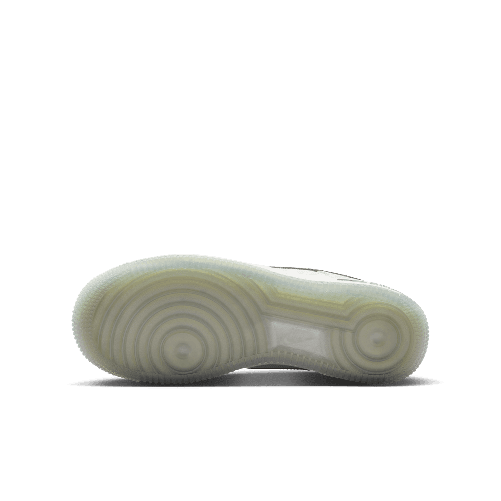 Nike Air Force 1 Big Kids' Shoes (GS) 'Photon Dust/Silver'