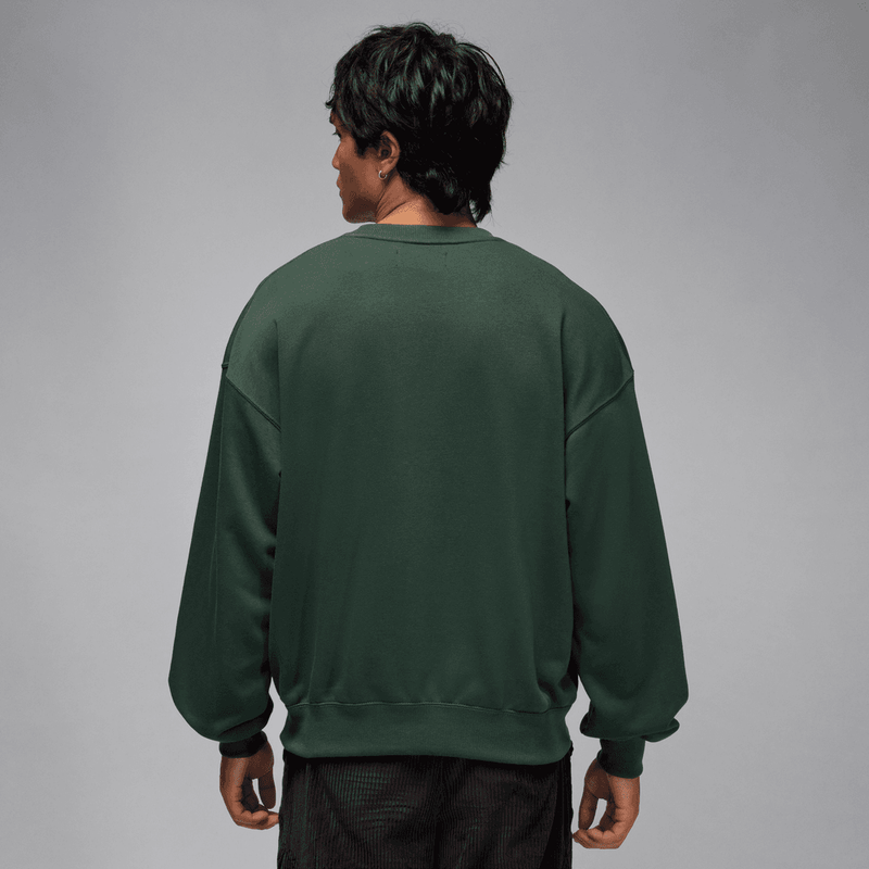 Jordan Brooklyn Fleece Men's Crew-Neck Sweatshirt 'Midnight Green'