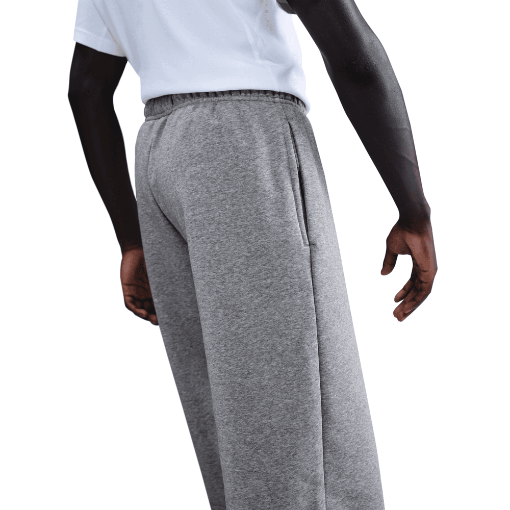 Nike Standard Issue Men's Therma-FIT Brushed Open-Hem Basketball Pants 'Grey Heather'