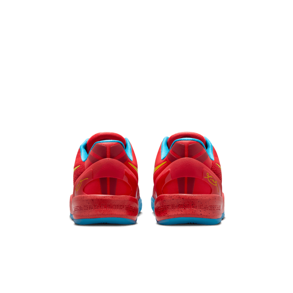 Kobe Bryant Kobe VIII Little Kids' Basketball Shoes (GS) 'Crimson/Citron/Blue'