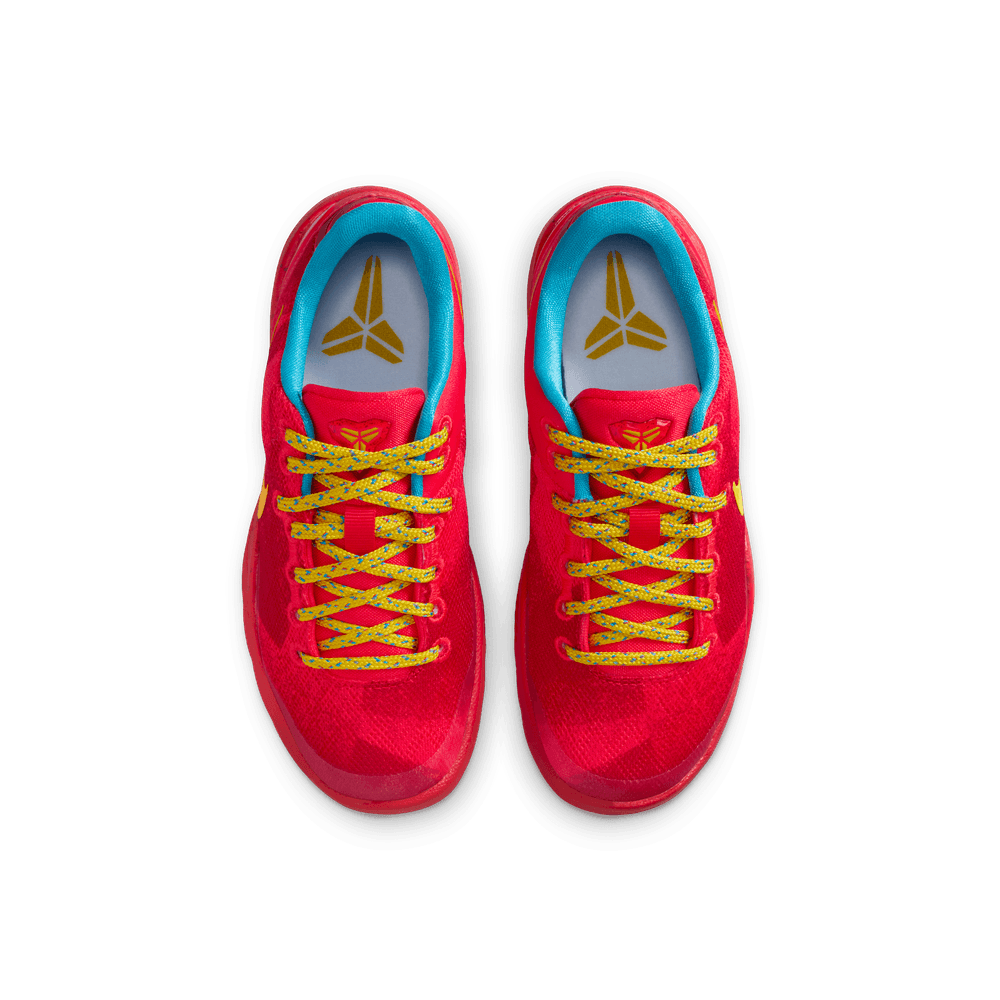 Kobe Bryant Kobe VIII Little Kids' Basketball Shoes (PS) 'Crimson/Citron/Blue'