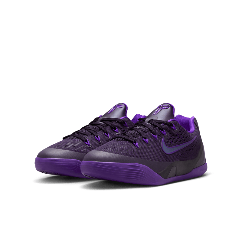 Kobe Bryant Kobe IX Low EM "Stitches" Big Kids' Basketball Shoes (GS) 'Purple Dynasty'