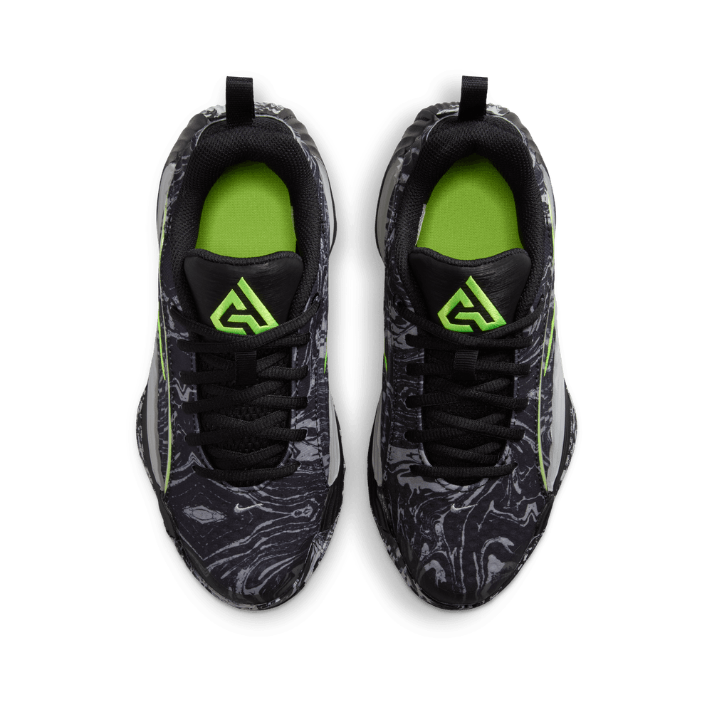 Giannis Antetokounmpo Giannis Immortality 5 Big Kids' Basketball Shoes (GS) 'Black/Volt/Grey'