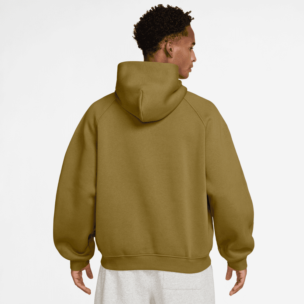 Jordan Brooklyn Men's Oversized Fleece Pullover Hoodie 'Desert Moss'