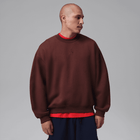 Jordan Brooklyn Men's Oversized Fleece Crew-Neck Sweatshirt 'Bronze Eclipse'