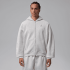 Jordan Brooklyn Men's Oversized Fleece Full-Zip 'Grey'