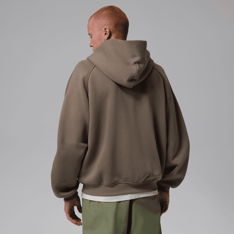 Jordan Brooklyn Men's Oversized Fleece Full-Zip 'Palomino'