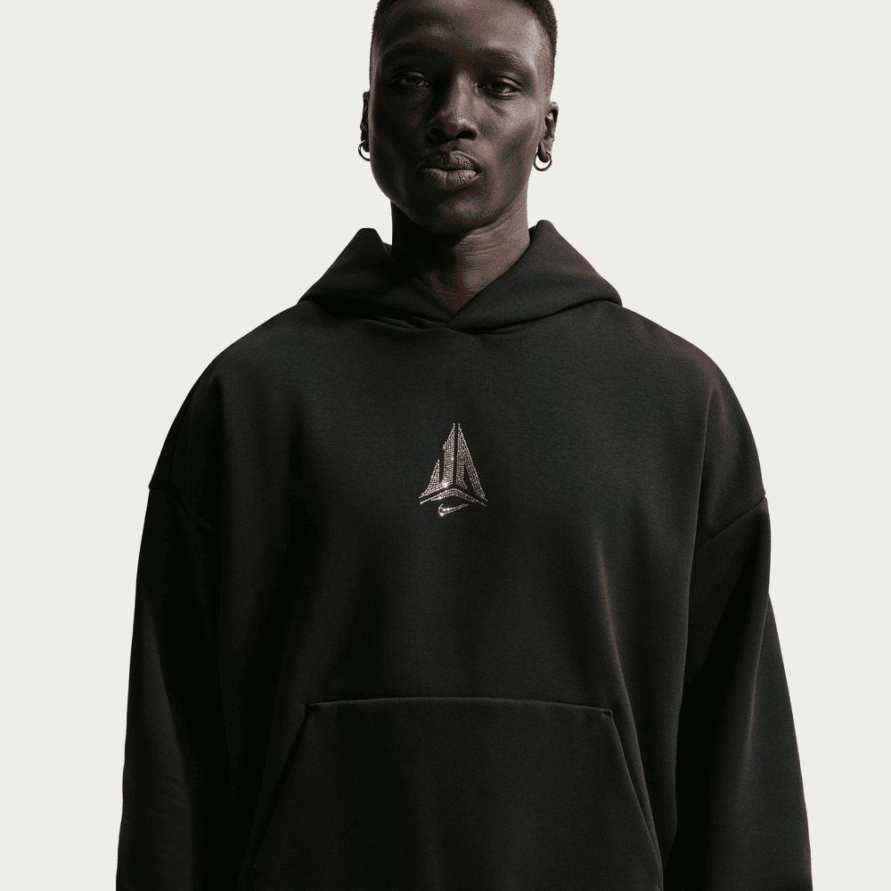 Ja Morant Ja Men's Nike Therma-FIT Pullover Basketball Hoodie 'Black'