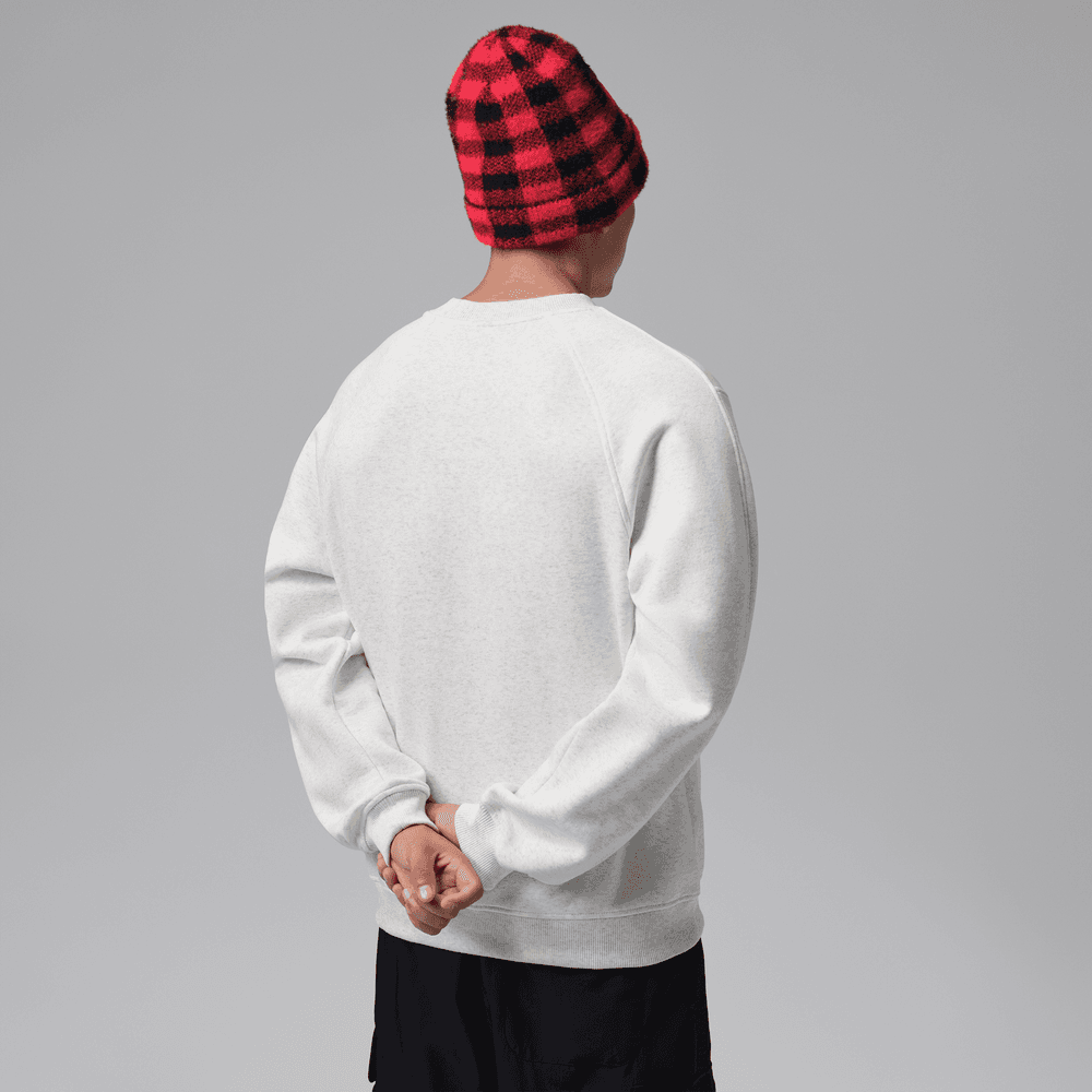 Jordan Brooklyn Men's Fleece Crew-Neck Sweatshirt 'Sail'