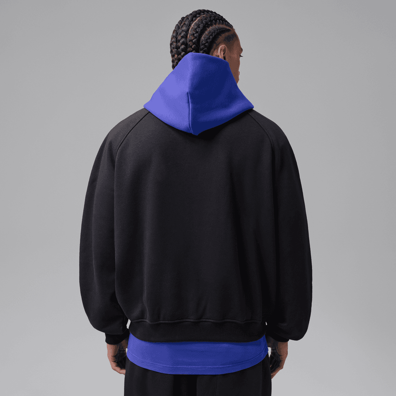 Jordan Brooklyn Men's Mountainside Pullover Hoodie 'Black/Light Concord'