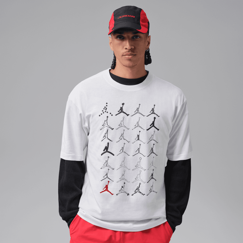 Jordan Brooklyn Men's Crew T-Shirt 'White'