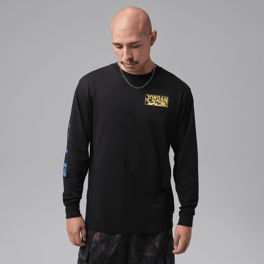 Jordan Flight Mountainside Men's Long-Sleeve T-Shirt 'Black'