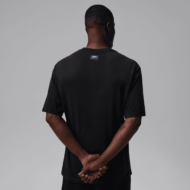 Jordan Flight Essentials Men's Pocket T-Shirt 'Black/Red'