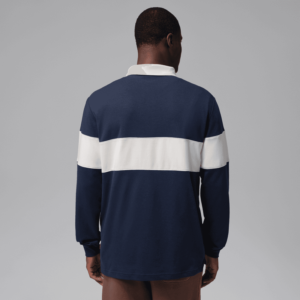 Jordan Brooklyn Men's Long-Sleeve Polo 'Navy/Sail'