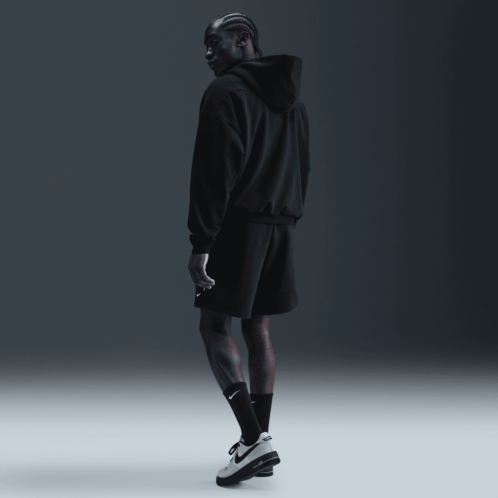 Nike Standard Issue Men's Therma-FIT Full-Zip Basketball Hoodie 'Black'