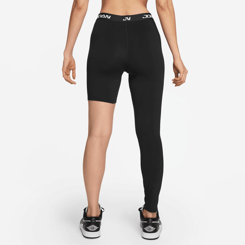 Jordan Sport Women's High-Rise Single-Leg Basketball Tights (Right) 'Black/White'