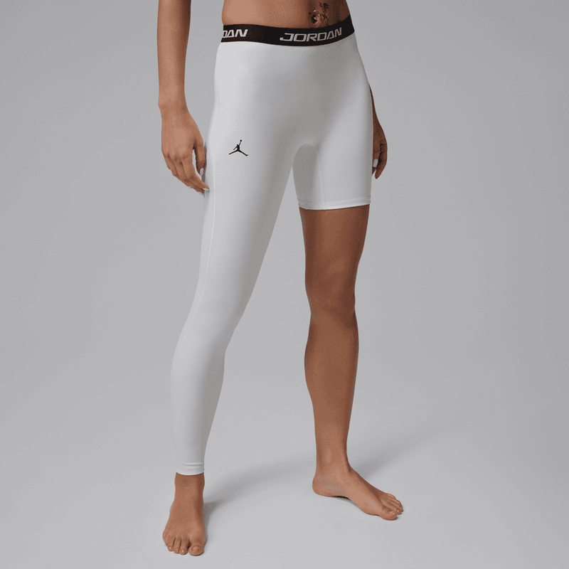 Jordan Sport Women's High-Rise Single-Leg Basketball Tights (Right) 'White'