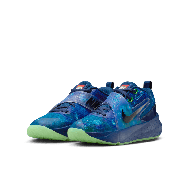 Nike Hustle D 12 x LEGO® Collection Big Kids' Basketball Shoes (GS) 'Blue/Black/Multi'