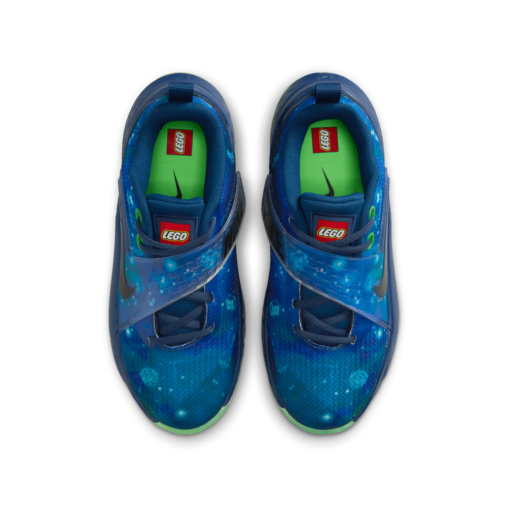 Nike Hustle D 12 x LEGO® Collection Big Kids' Basketball Shoes (GS) 'Blue/Black/Multi'