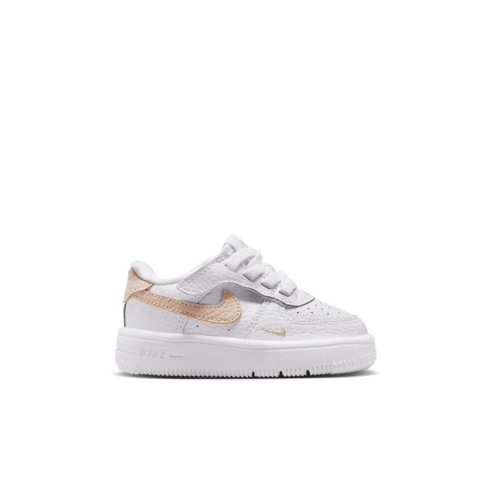 Nike Force 1 Low EasyOn Baby/Toddler Shoes (TD) 'White/Rattan'