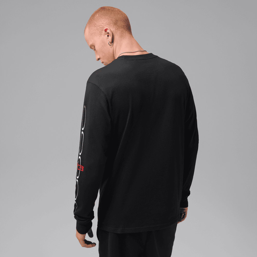Jordan Sport Men's Dri-FIT Long-Sleeve T-Shirt 'Black'