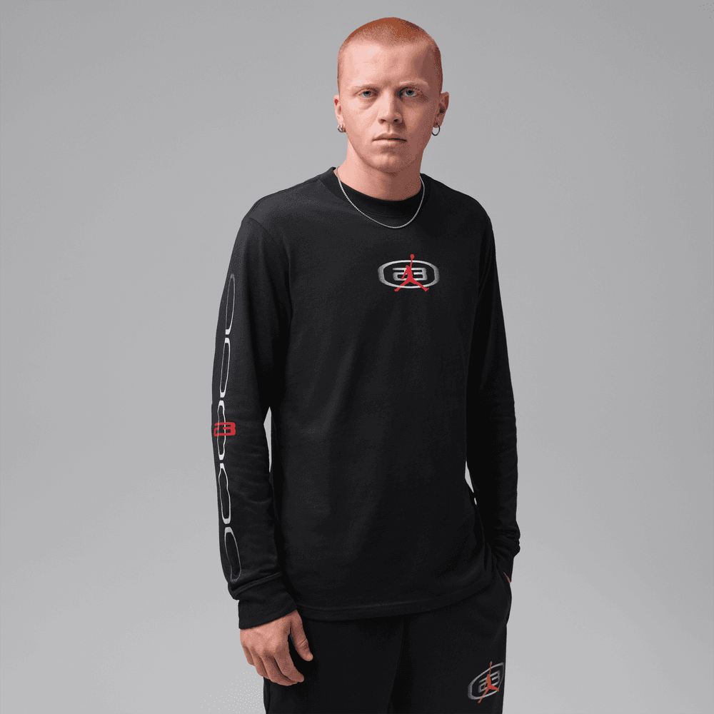 Jordan Sport Men's Dri-FIT Long-Sleeve T-Shirt 'Black'