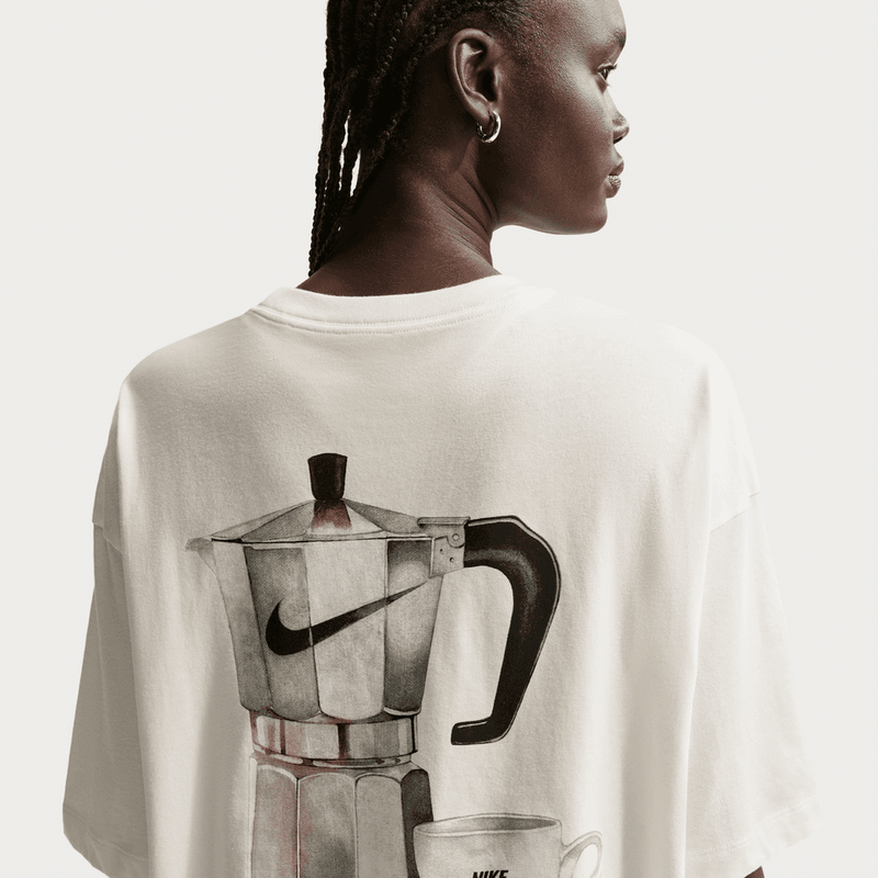 Nike Sportswear Women's Oversized Short-Sleeve T-Shirt 'Sail'