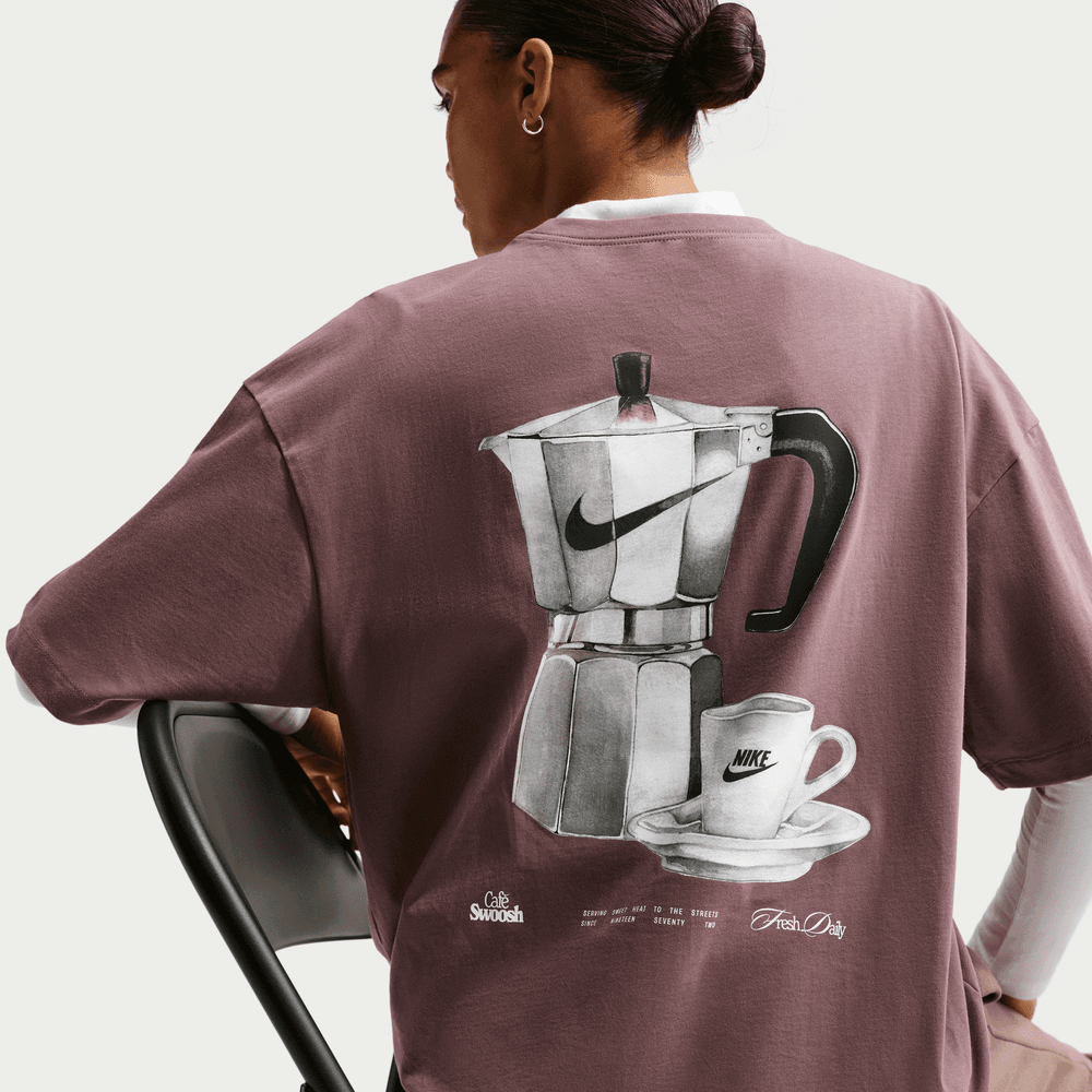 Nike Sportswear Women's Oversized Short-Sleeve T-Shirt 'Tattoo/Sail'