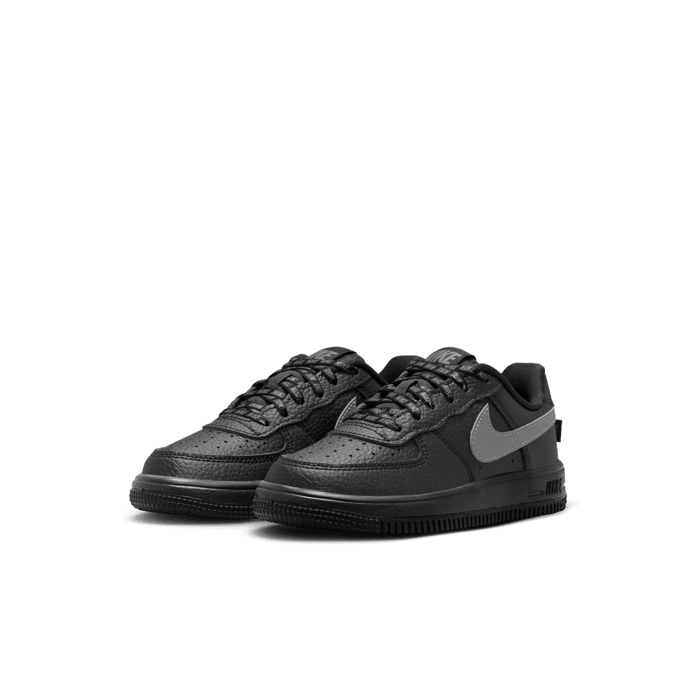 Nike Force 1 Low Little Kids' Shoes (PS) 'Black/Smoke Grey'