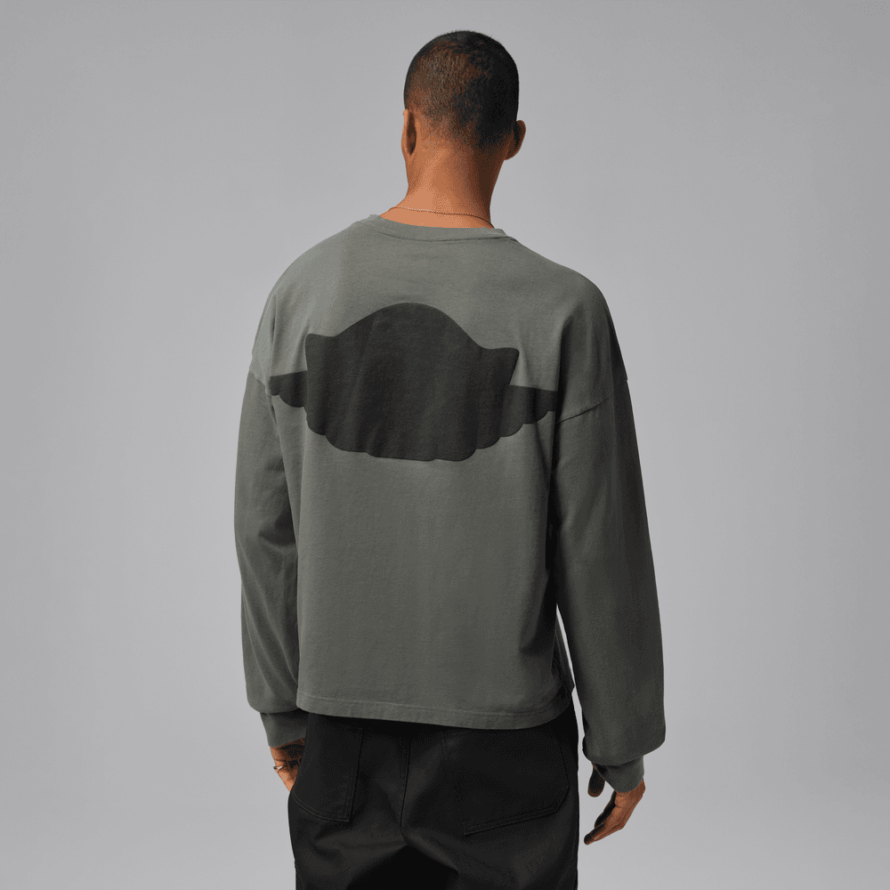 Jordan Wings Long Sleeve T-Shirt 'River Rock'