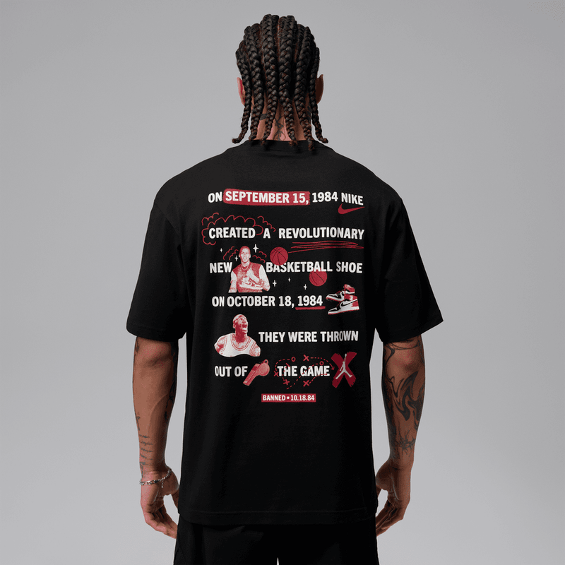 Jordan Brooklyn Men's T-Shirt 'Black'