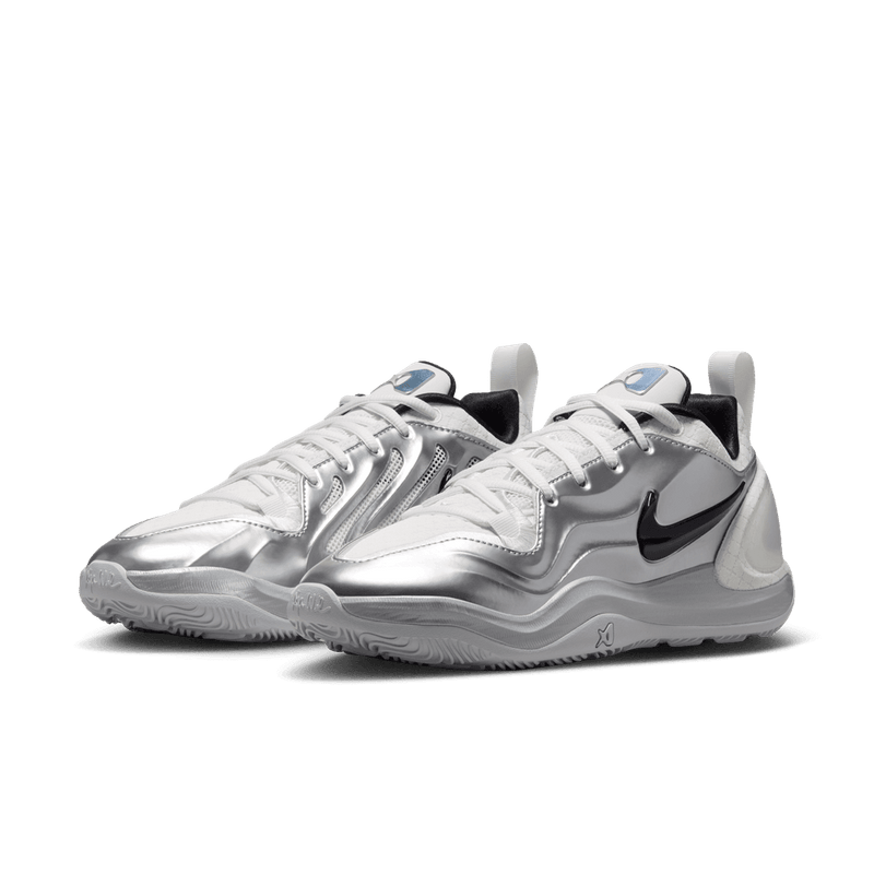 A'Two "Mirrored" A'ja Wilson Basketball Shoes 'White/Silver'