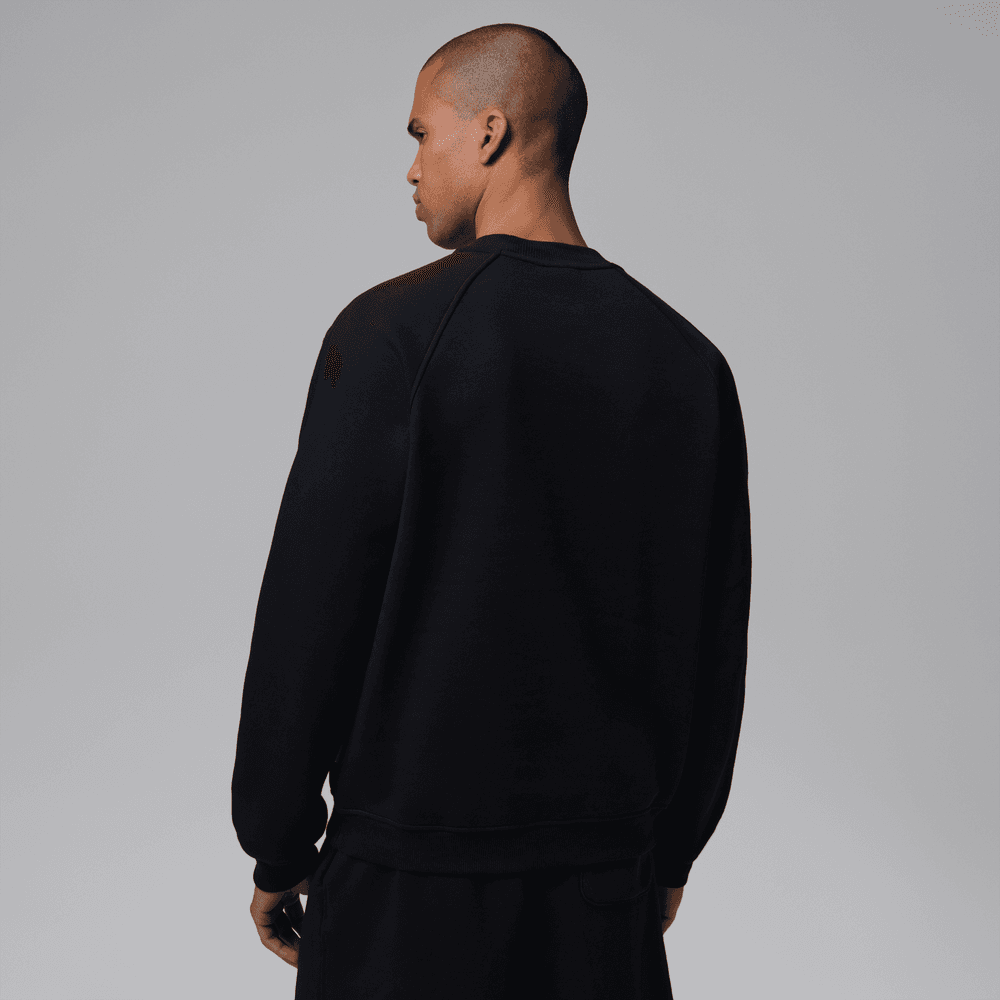 Jordan Brooklyn Men's Crew-Neck Sweatshirt 'Black'