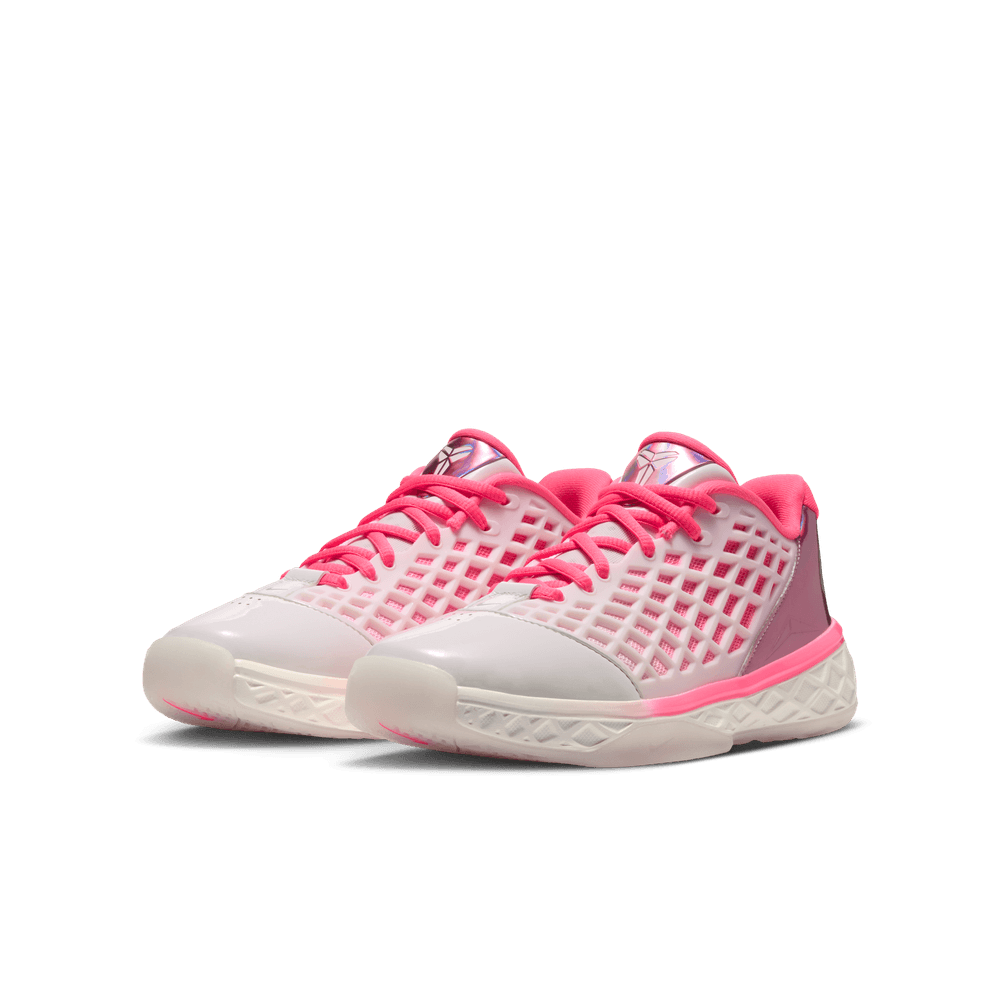 Kobe Bryant Kobe 3 Low Protro Big Kids' Basketball Shoes (GS) 'Sail/Silver/Hot Punch'