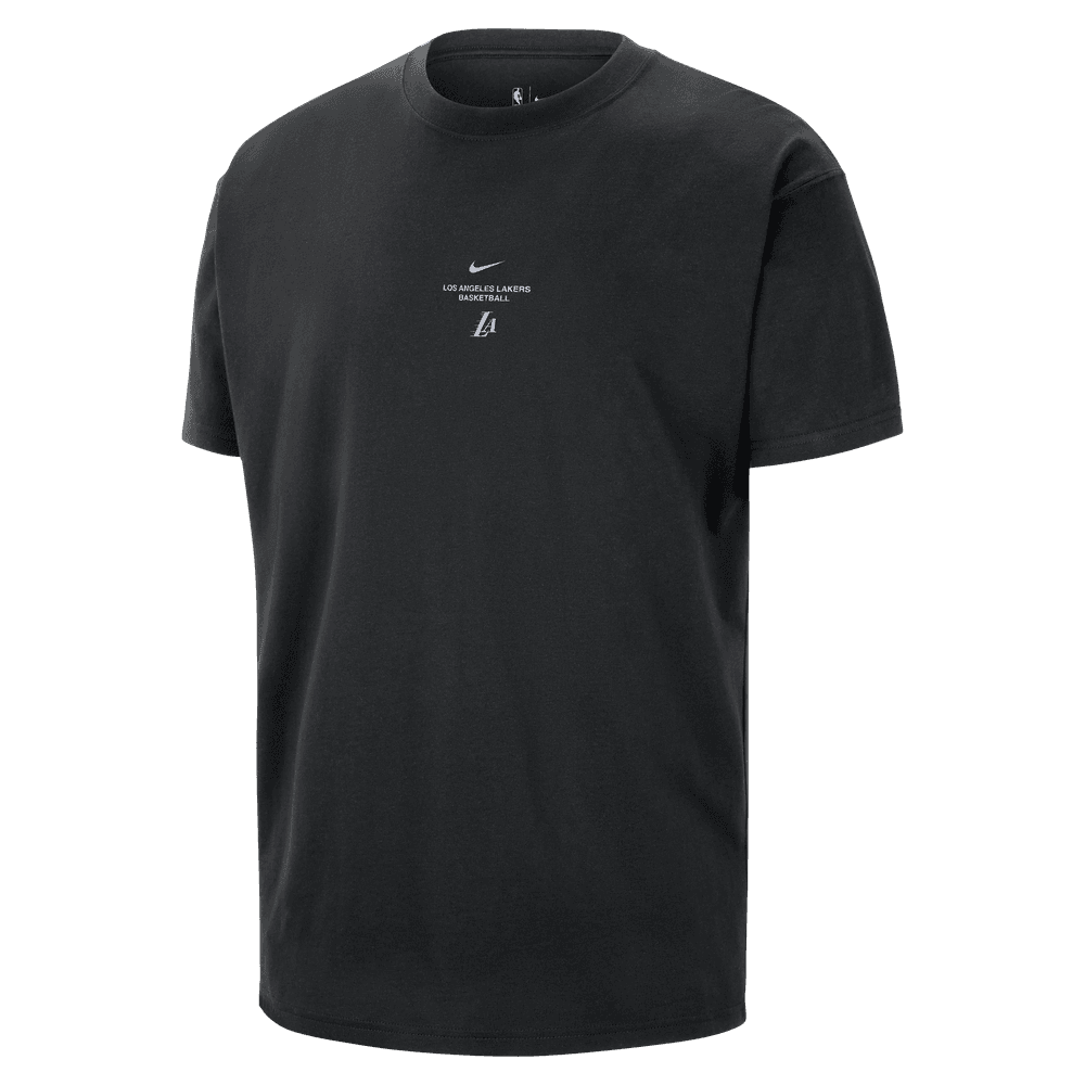Los Angeles Lakers Nike Club Men's Practice T-Shirt 'Black'
