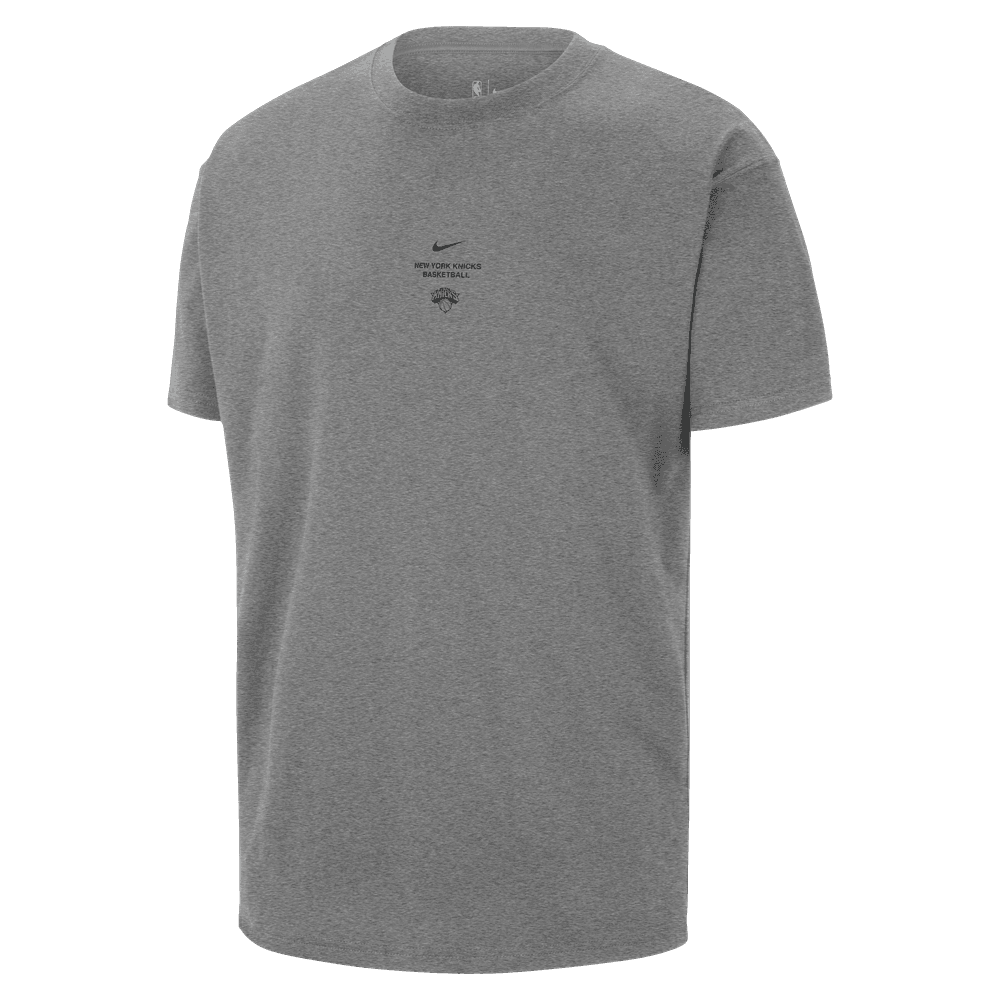 New York Knicks Nike Club Men's T-Shirt 'Grey Heather'