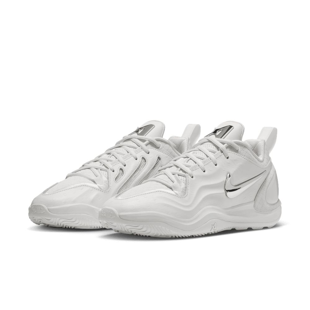 A'Two "White Label LX" A'ja Wilson Basketball Shoes 'Silver/Black'