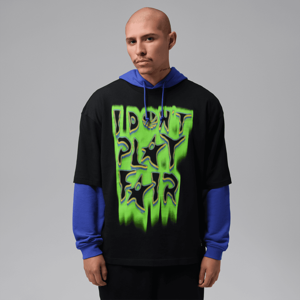 Jordan Sport Space Jam Men's Crew-Neck T-Shirt 'Black'