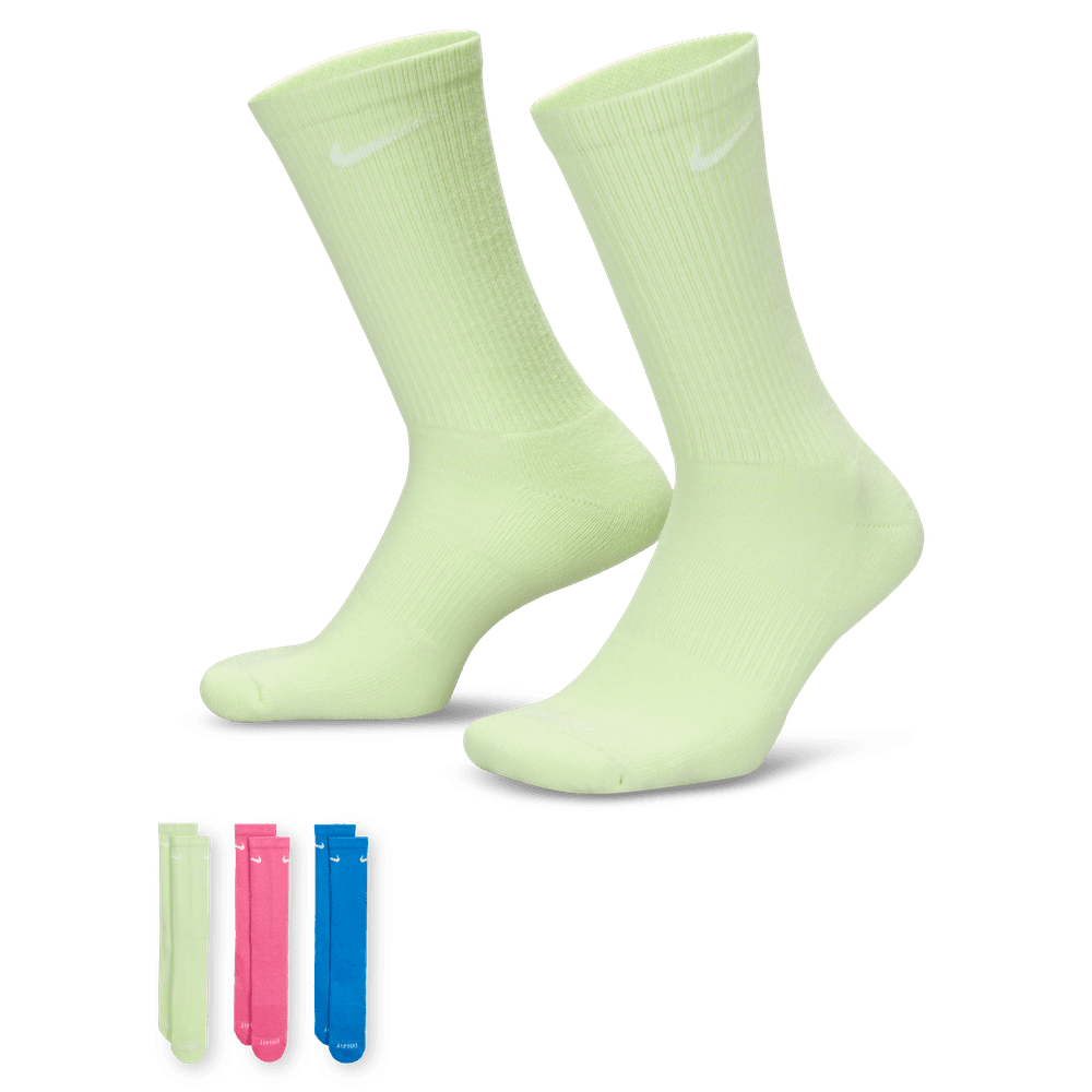Nike Everyday Plus Cushioned Training Crew Socks (3 Pairs) 'Multi'
