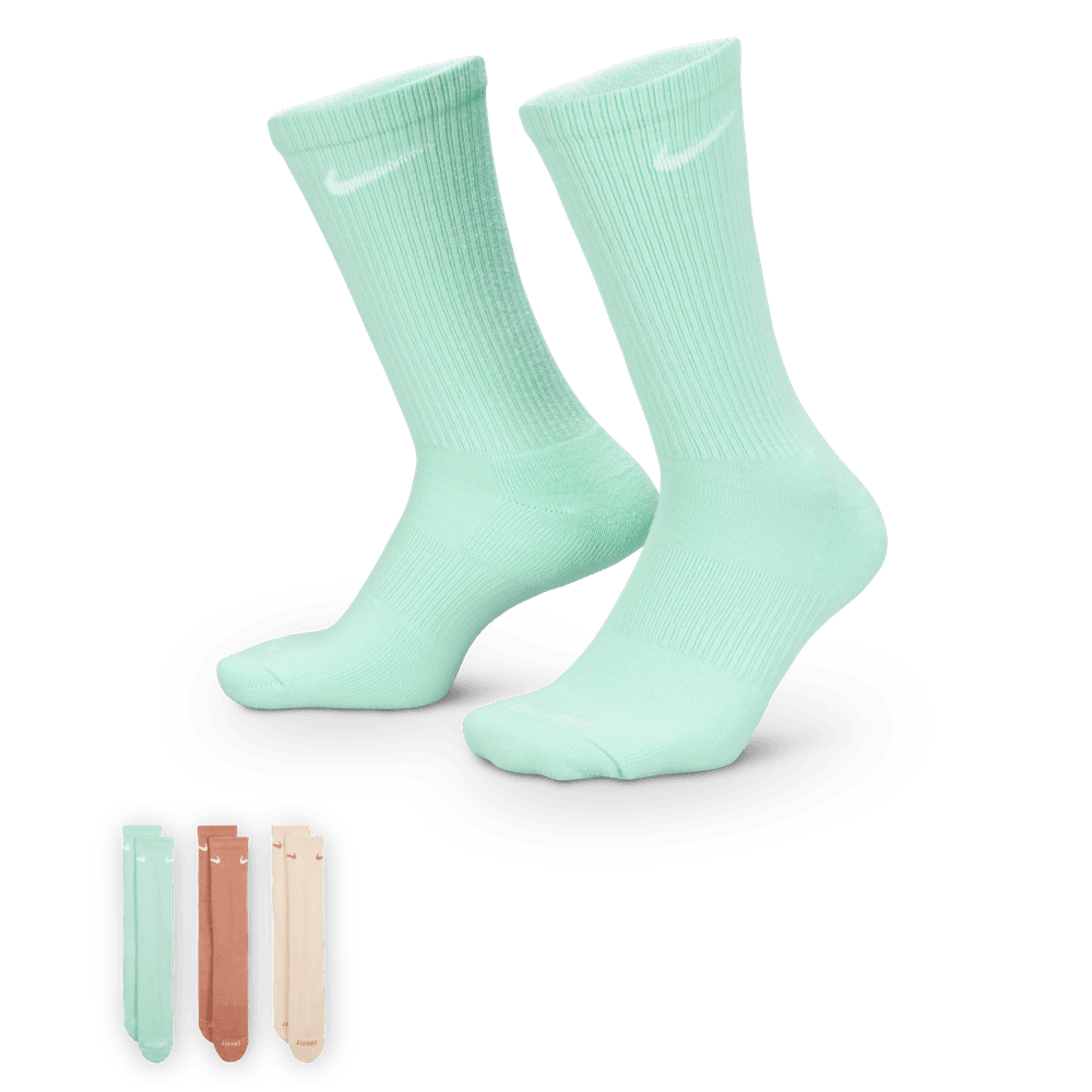 Nike Everyday Plus Cushioned Training Crew Socks (3 Pairs) 'Multi'