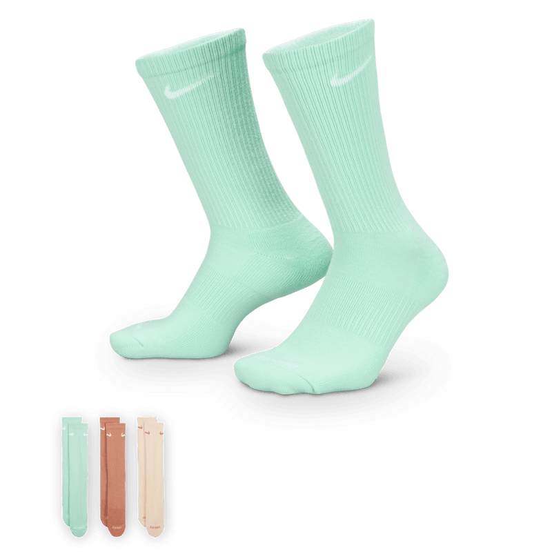 Nike Everyday Plus Cushioned Training Crew Socks (3 Pairs) 'Multi'