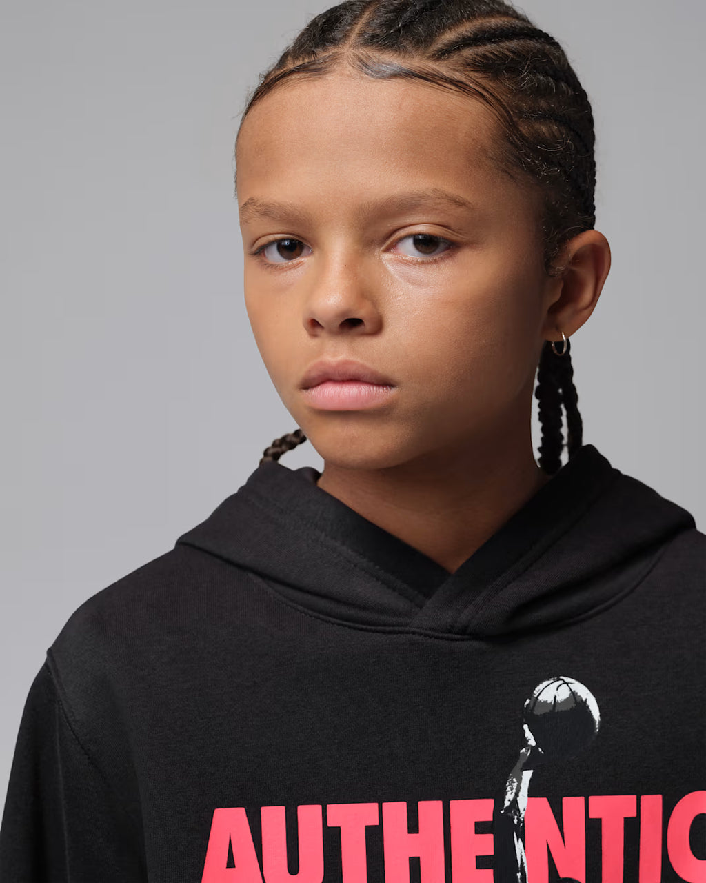Jordan Big Kids Authentic Worldwide Hoodie