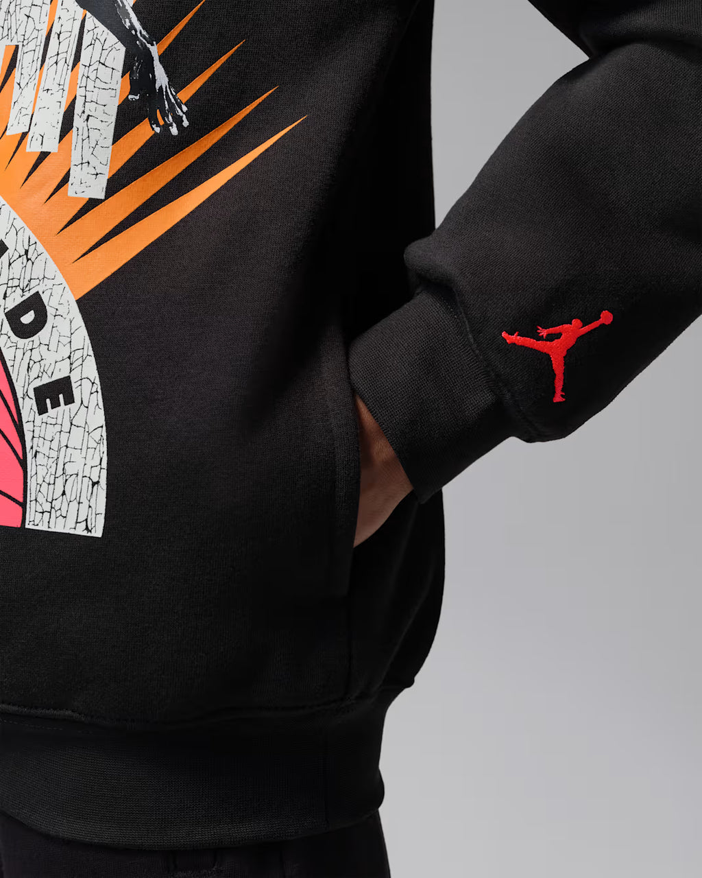 Jordan Big Kids Authentic Worldwide Hoodie